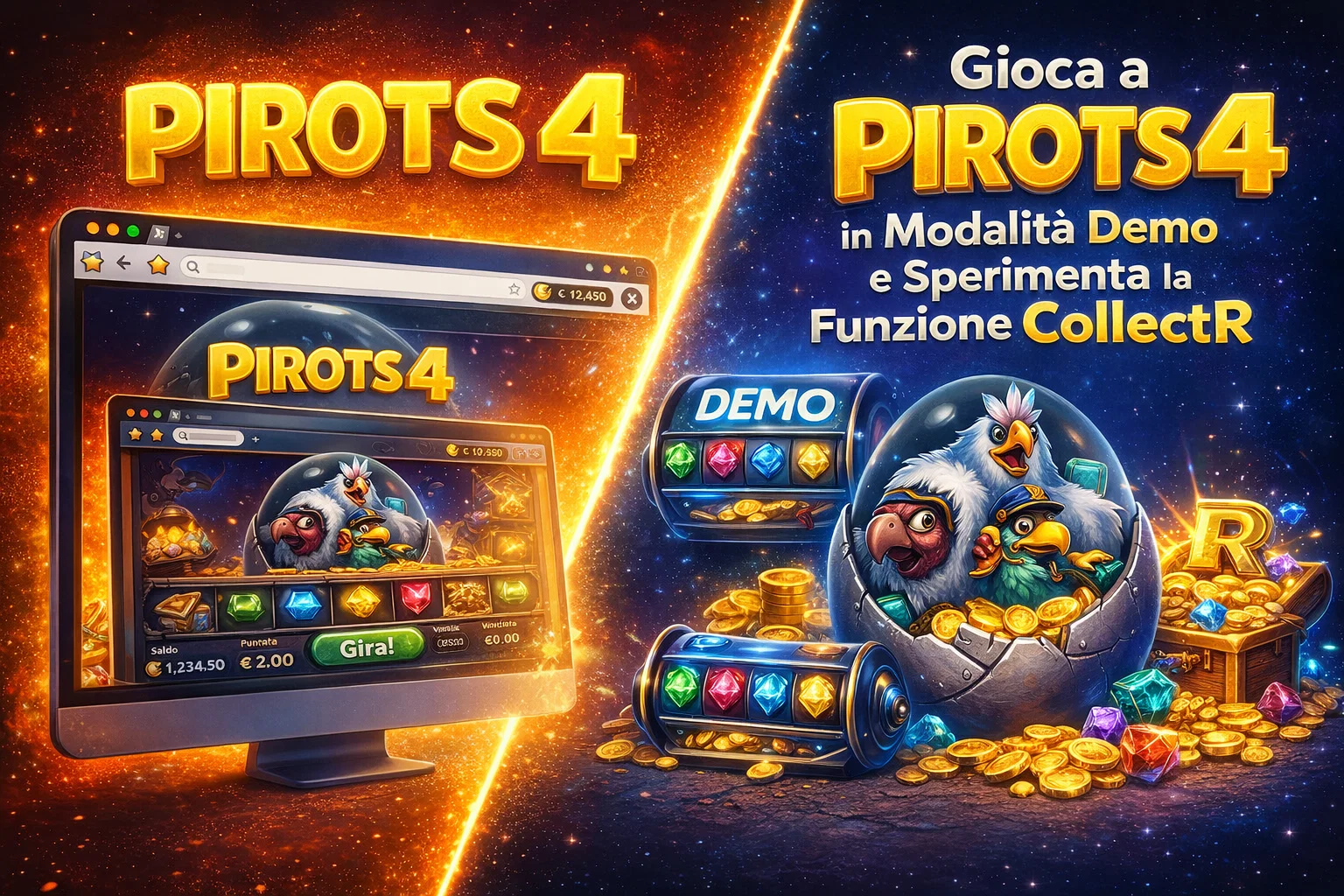 Gioca a Pirots 4 in Modalità Demo
