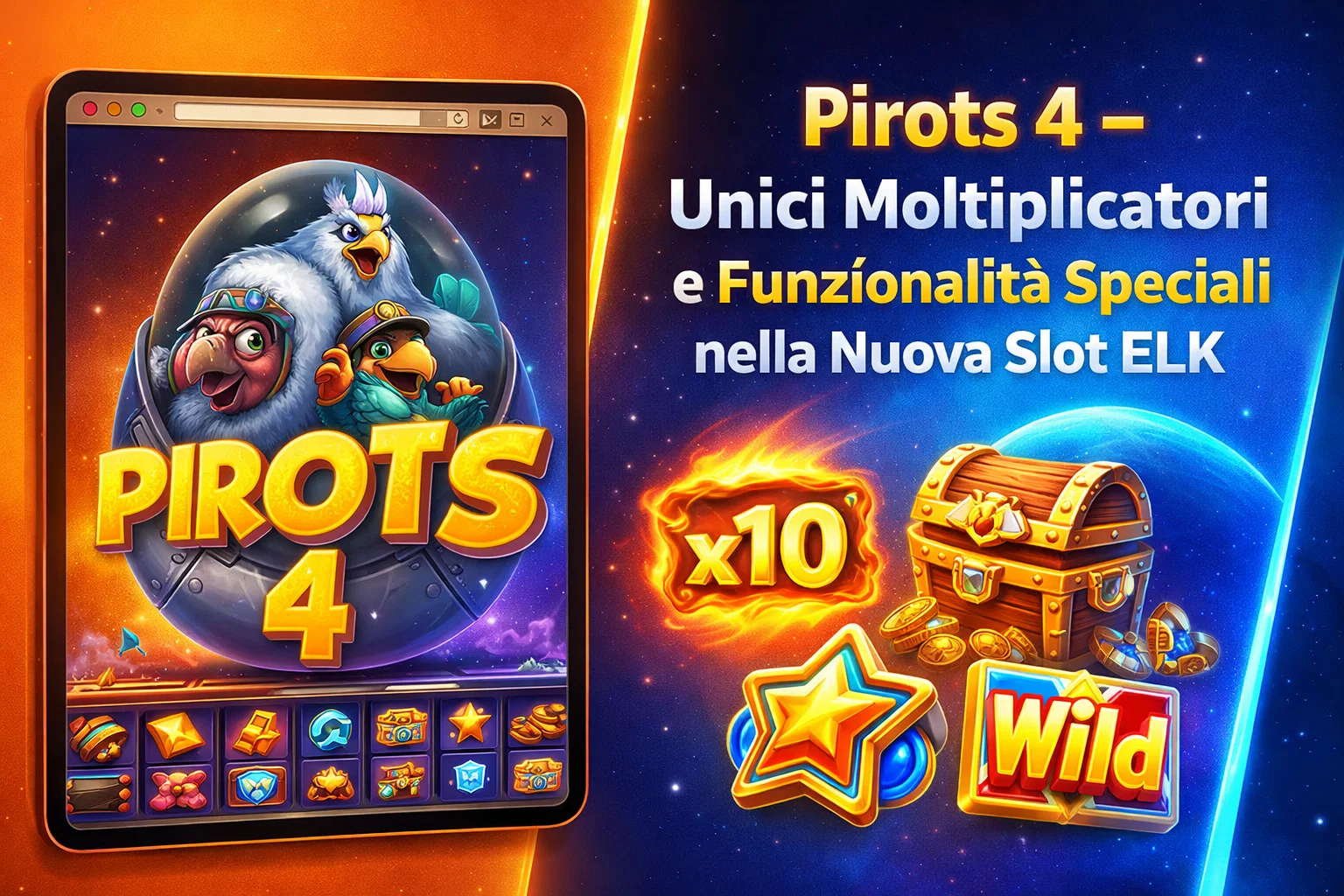 Pirots 4 – Unici Moltiplicatori e Funzionalità