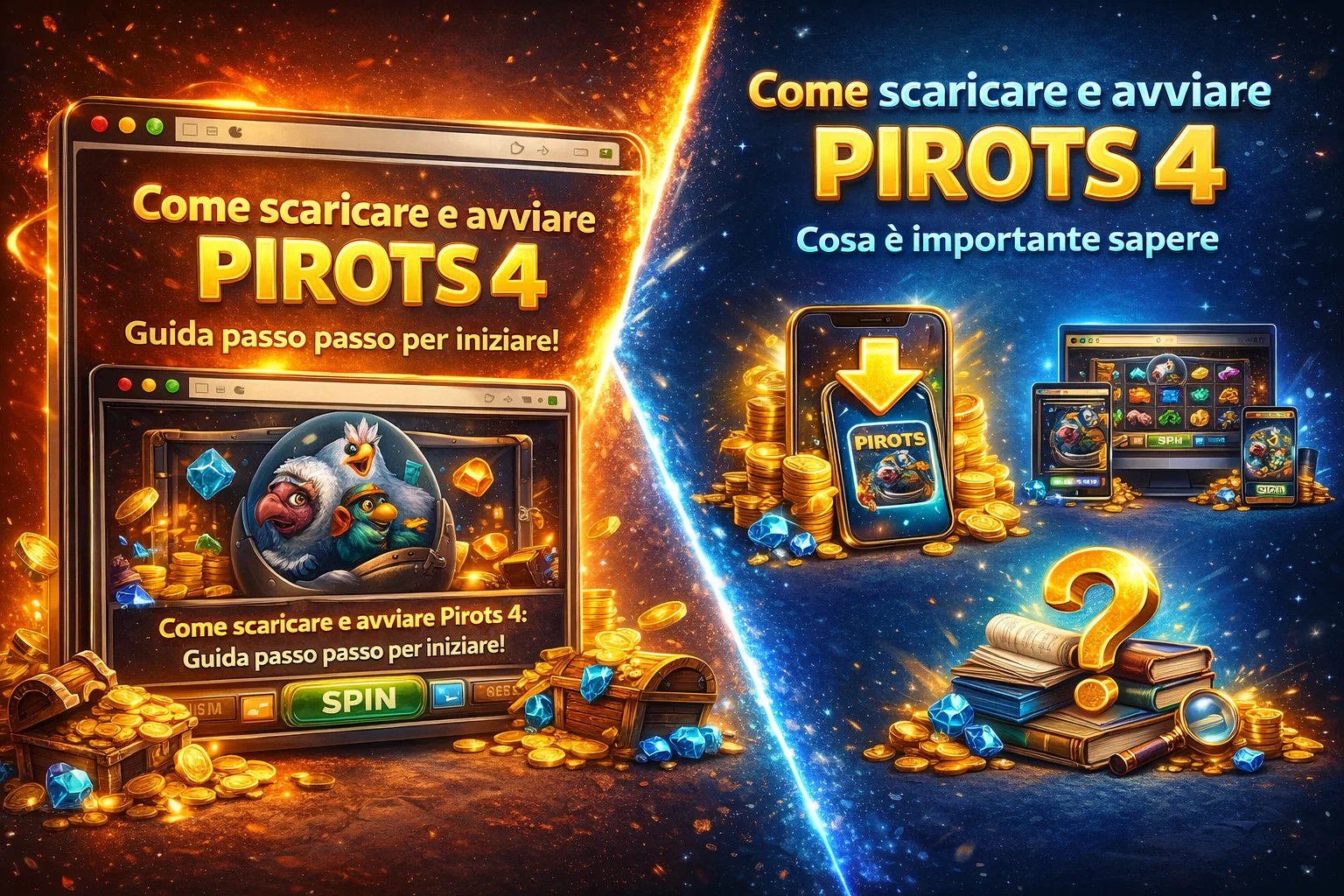 Come scaricare e avviare Pirots 4