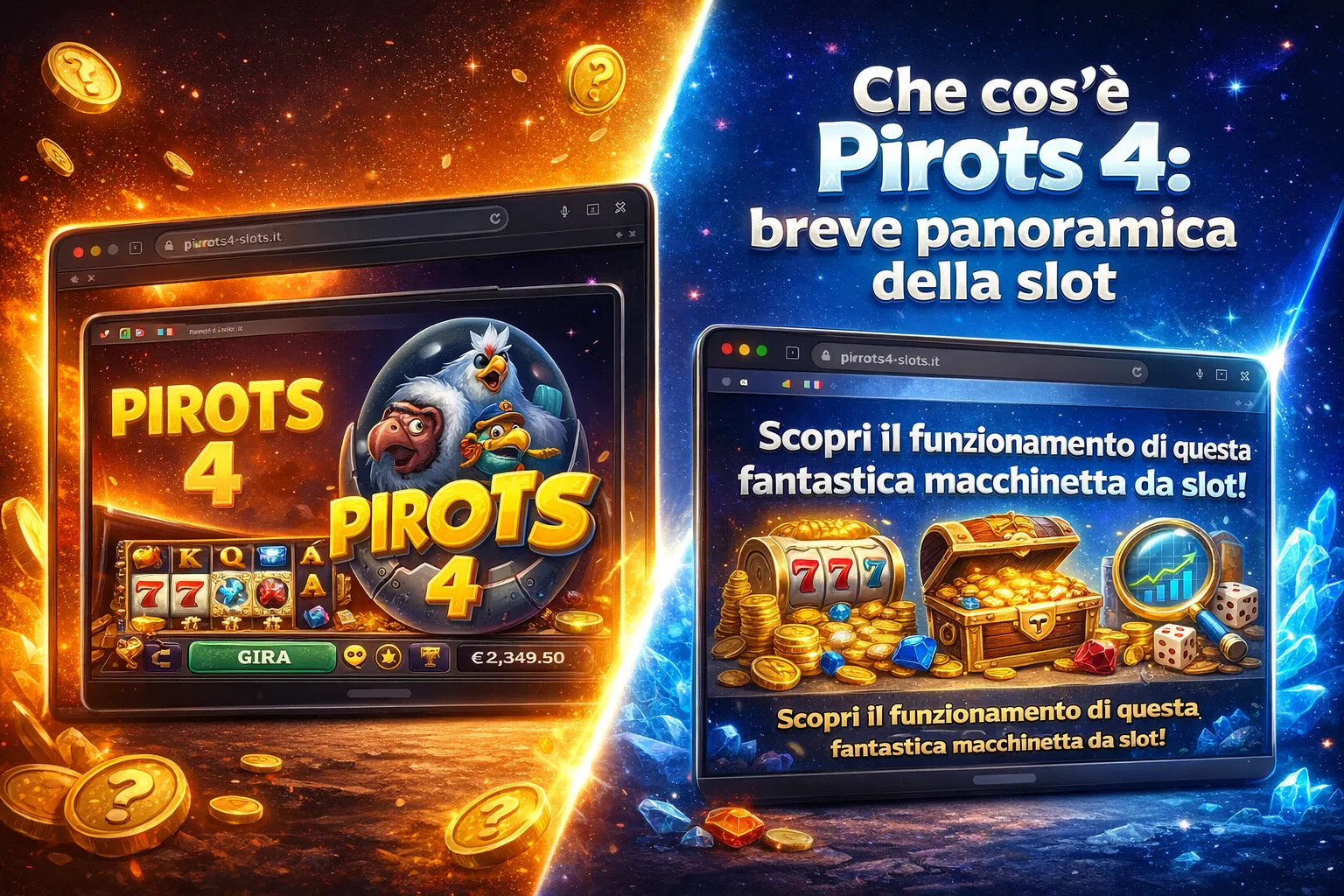 Che cos'è Pirots 4: breve panoramica della slot